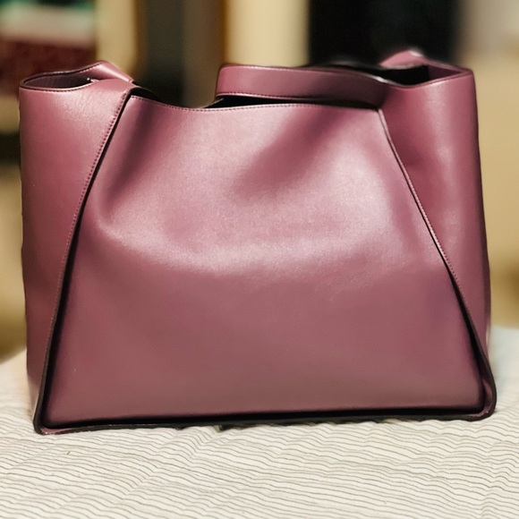 Stella McCartney designer tote in amethyst - Picture 5 of 10